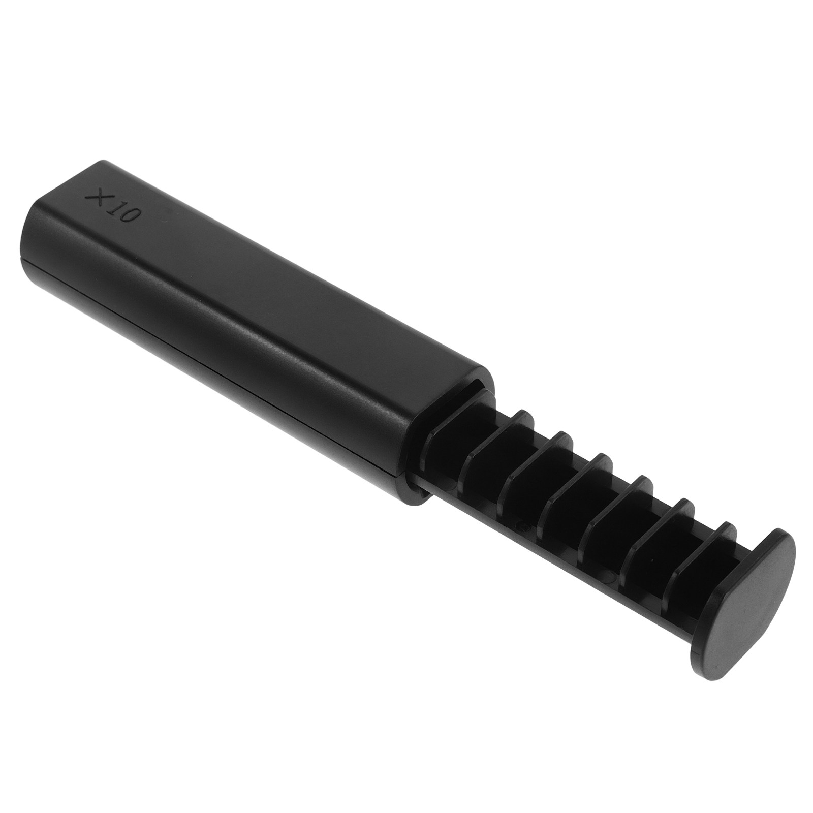 Battery Case Storage - Batteriegehäuse für 10 Zellen, tragbar, schwarz,