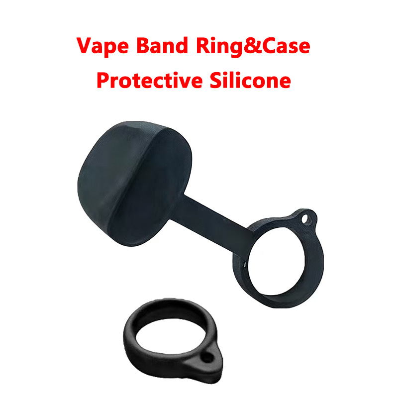 Vape Ring - Tragbare Silikonhülle, Vape-Schutz und Vape-Band-Ring, schützendes