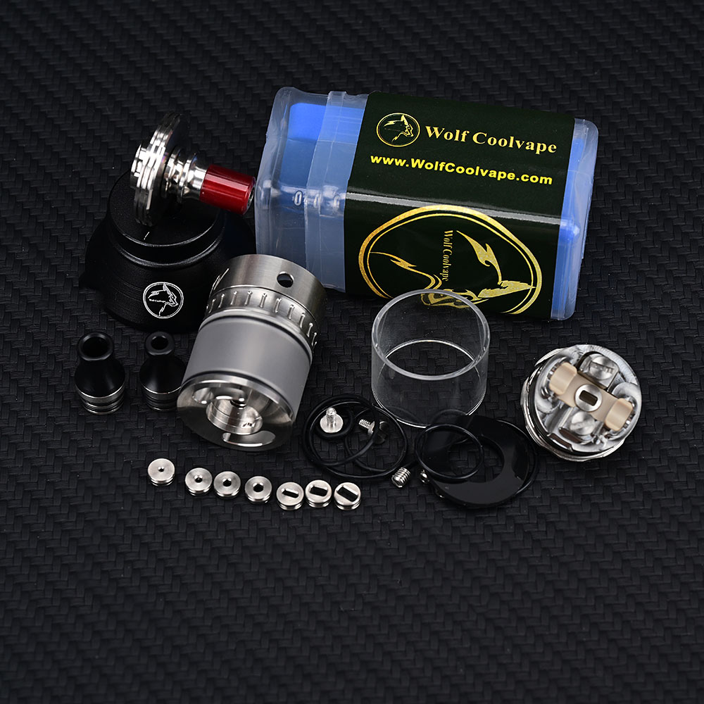 Wolfcoolvape NOLA RTA Wiederau – Vaping Air Bewertung und Preis