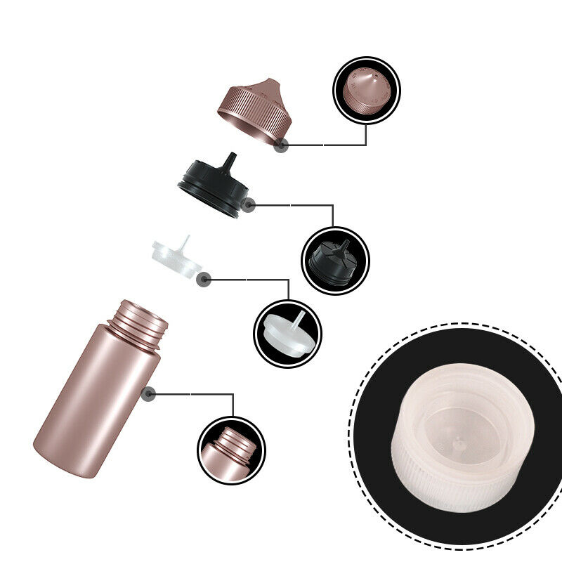 5 stücke 30 ml/60 ml/100 ml/12 – Juice Bottle Dropper Bewertung und Preis